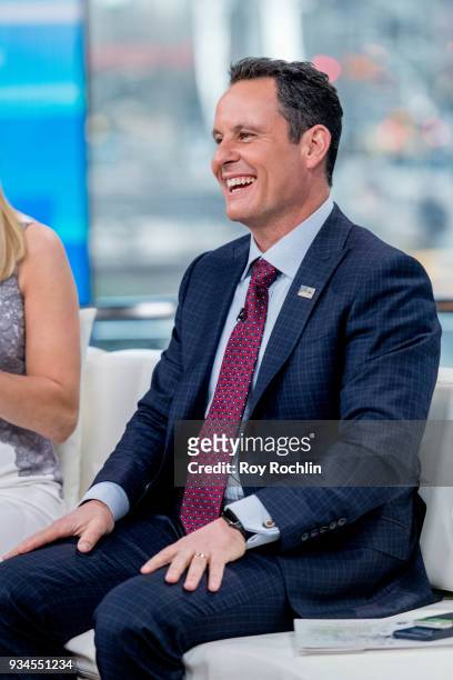 Brian Kilmeade of Fox & Friends to discuss "Maroln Bundo's a day in the life of The Vice President" with Charlotte and Karen Pence at Fox News...