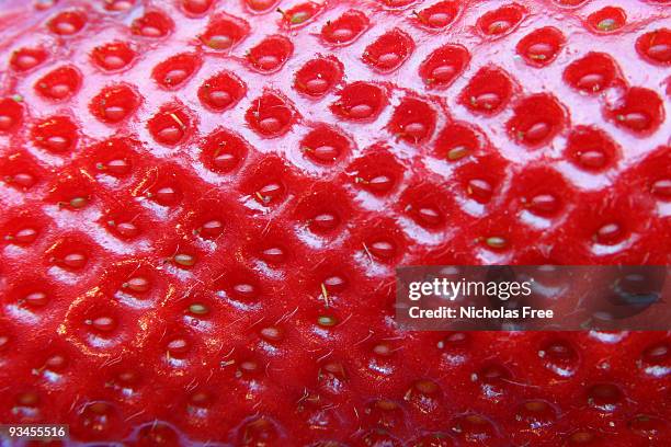 background strawberry - texture mousse stock pictures, royalty-free photos & images