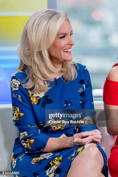 Janice Dean of Fox & Friends to discusses "Maroln Bundo's a day in the life of The Vice President" with Charlotte and Karen Pence at Fox News Studios...