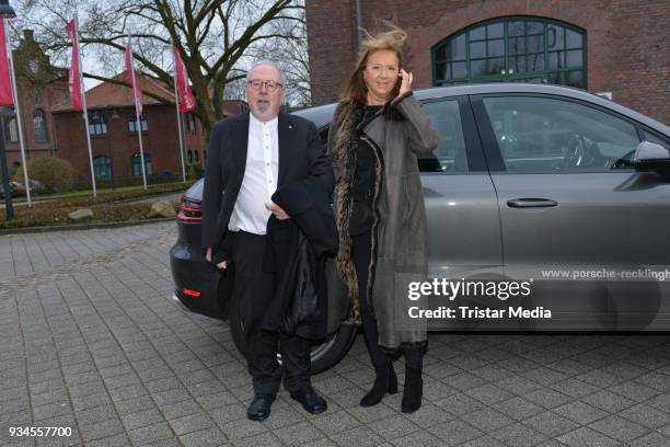 Heribert Fassbender and his wife Uta Fassbender attend the Steiger Award at Zeche Hansemann on March 17, 2018 in Dortmund, Germany.