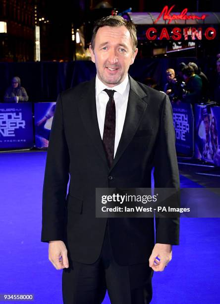 Ralph Ineson attending the European Premiere of Ready Player One held at the Vue West End in Leicester Square, London.