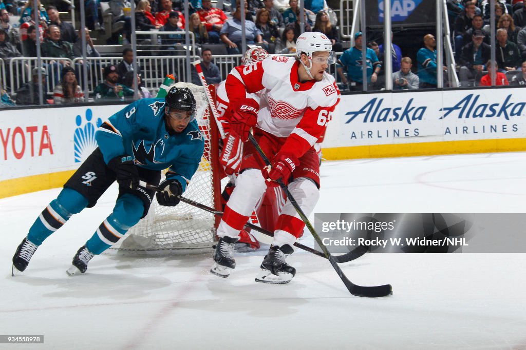 Detroit Red Wings v San Jose Sharks