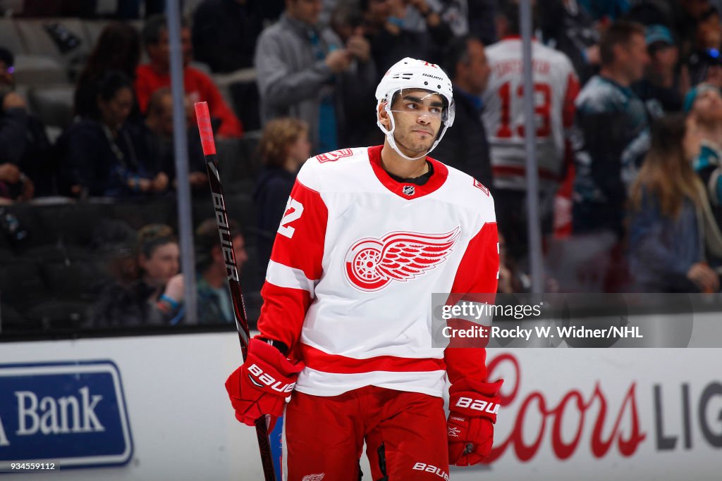 Detroit Red Wings v San Jose Sharks