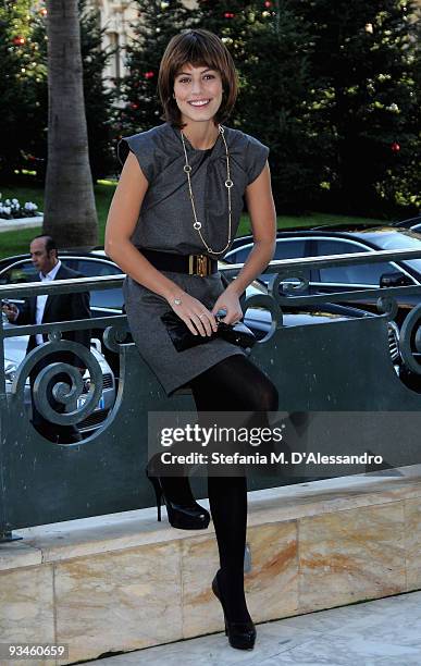 Alessandra Mastronardi attends the closing press conference for the 9th Monte-Carlo Film Festival de la Comedie at Grimaldi Forum on November 28,...