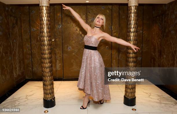 Camilla Kerslake attends the English National Ballet's Spring Gala 2018 at The Dorchester on March 19, 2018 in London, England.