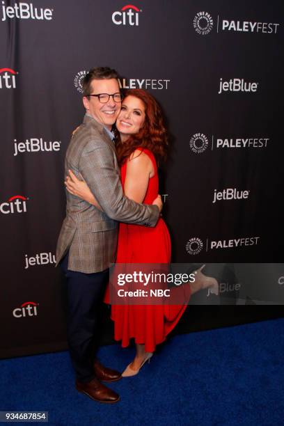 35th Annual PaleyFest LA: Will & Grace, Dolby Theater -- Pictured: Sean Hayes, Debra Messing --