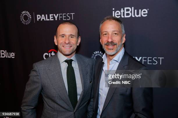 35th Annual PaleyFest LA: Will & Grace, Dolby Theater -- Pictured: Max Mutchnick, Executive Producer; David Kohan, Executive Producer --
