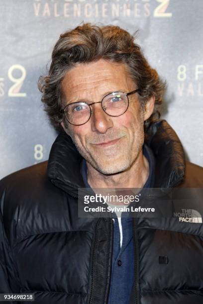 Member of documentary jury Nils Tavernier attends Valenciennes Film festival photocall for opening ceremony of Documentary Competition on March 19,...