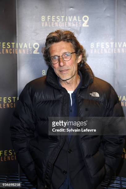 Member of documentary jury Nils Tavernier attends Valenciennes Film festival photocall for opening ceremony of Documentary Competition on March 19,...