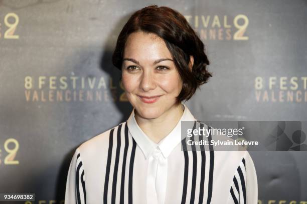 Director Catarina Mesa attends Valenciennes Film festival photocall for opening ceremony of Documentary Competition on March 19, 2018 in...