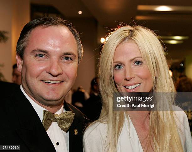 Tareq Salahi and Michaele Salahi pose during the 2006 Leukemia Ball on March 11, 2006 in Washington, DC.