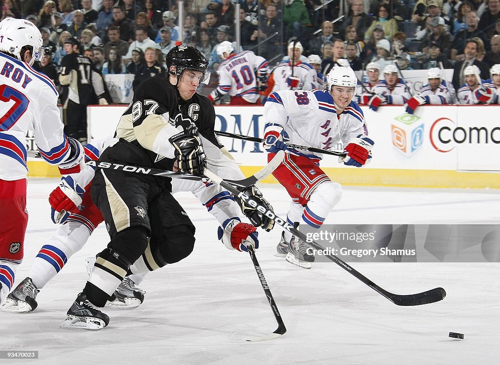 New York Rangers v Pittsburgh Penguins