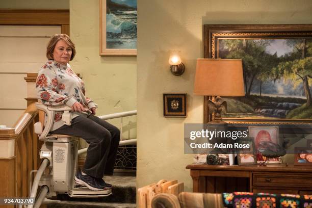 Roseanne Gets the Chair" - Roseanne's clash with Darlene over how she's raising her kids - especially Harris - reaches a breaking point; while Dan...