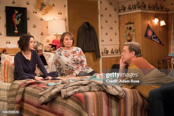 Roseanne Gets the Chair" - Roseanne's clash with Darlene over how she's raising her kids - especially Harris - reaches a breaking point; while Dan...