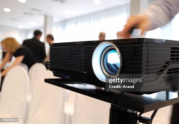 lcd projector - multimedia presentation stock pictures, royalty-free photos & images