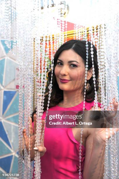 Actress Celeste Thorson participates in Talent Day At Candytopia held at Santa Monica Place on March 18, 2018 in Santa Monica, California.