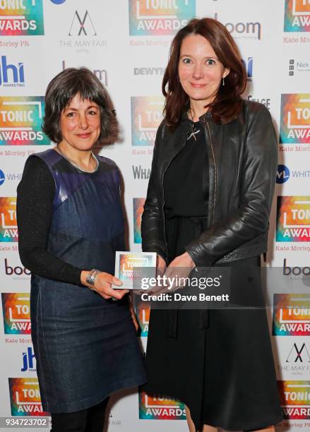 Caro Newling and Emma De Souza attend The Tonic Awards 2018 at The May Fair Hotel on March 19, 2018 in London, England.