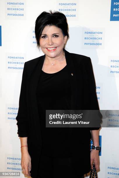 Singer Liane Foly attends " Les Stethos D'Or 2018" Gala at Four Seasons Hotel George V on March 19, 2018 in Paris, France.