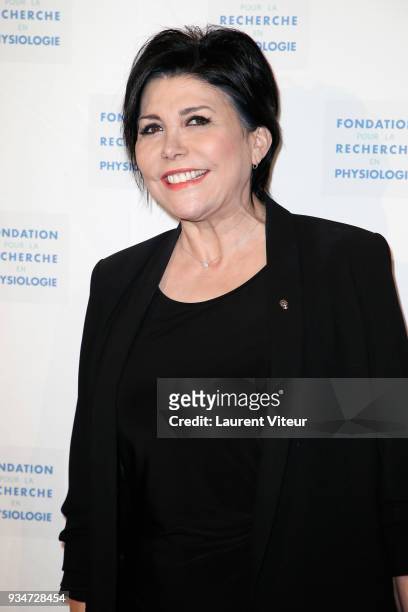 Singer Liane Foly attends " Les Stethos D'Or 2018" Gala at Four Seasons Hotel George V on March 19, 2018 in Paris, France.