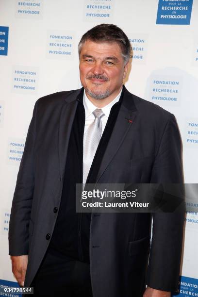 Judoka David Douillet attends " Les Stethos D'Or 2018" Gala at Four Seasons Hotel George V on March 19, 2018 in Paris, France.