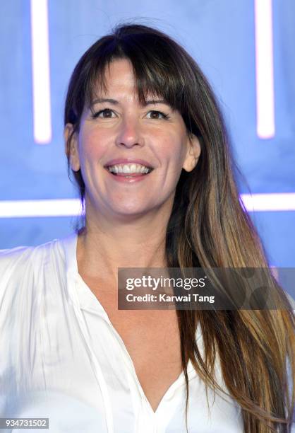 Patty Jenkins attends the European Premiere of 'Ready Player One' at Vue West End on March 19, 2018 in London, England.