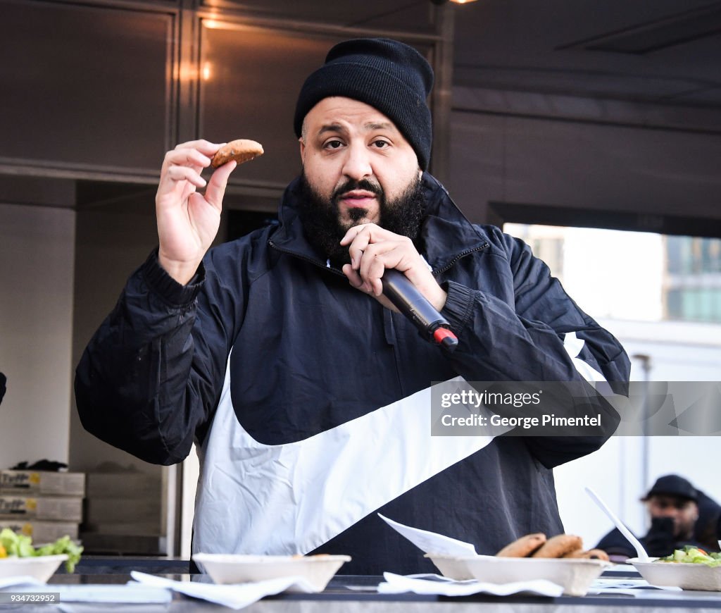 Weight Watchers Presents Khaled's Kitchen Tour Special Surprise Appearance With DJ Khaled And Chef Melissa