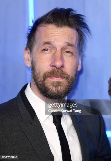 Craig Parkinson attends the European Premiere of 'Ready Player One' at Vue West End on March 19, 2018 in London, England.