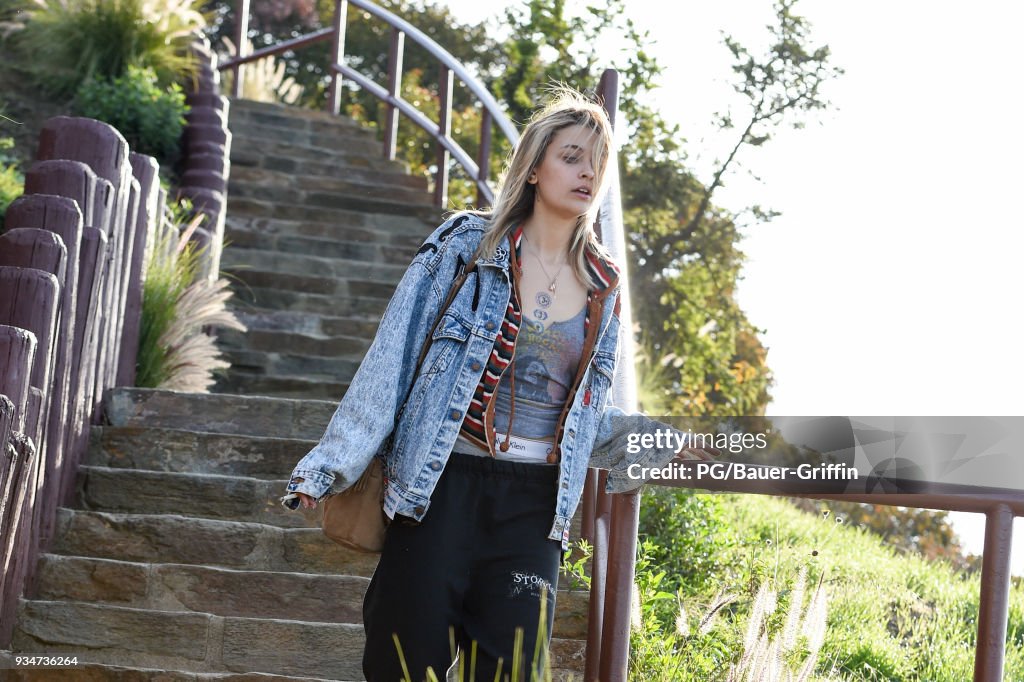 Celebrity Sightings In Los Angeles - March 19, 2018