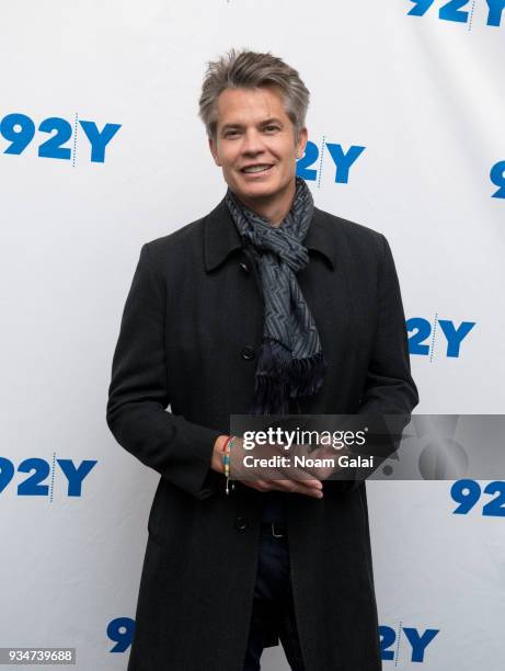 Timothy Olyphant visits 92nd Street Y to discuss "Santa Clarita Diet" on March 19, 2018 in New York City.