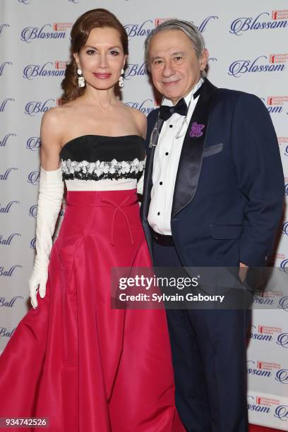 Jean Shafiroff and Tamer Seckin, MD. Attend The Endometriosis Foundation of America Celebrates their 9th Annual Blossom Ball Honoring...