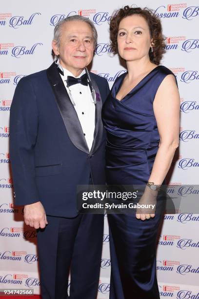 Tamer Seckin, MD. And Elif Seckin attend The Endometriosis Foundation of America Celebrates their 9th Annual Blossom Ball Honoring Singer-Songwriter...