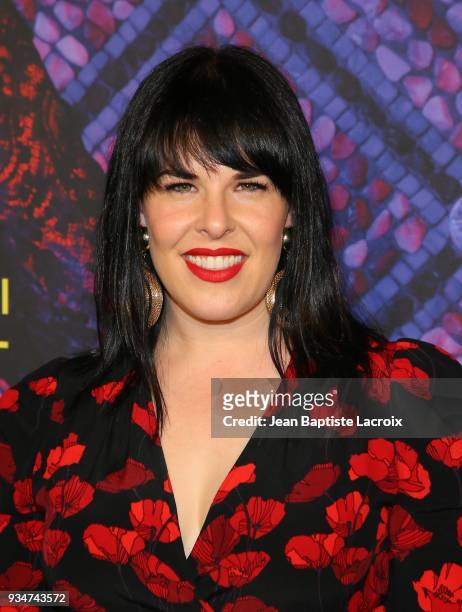 Alexis Martin Woodall attends the for your consideration event for FX's 'The Assassination Of Gianni Versace: American Crime Story' on March 19, 2018...