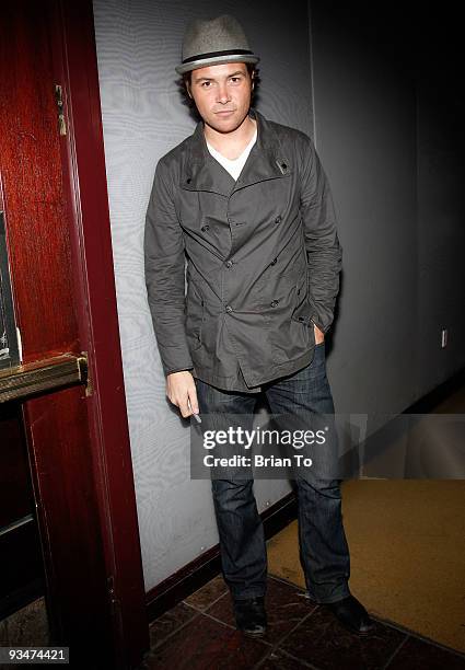 Michael Johns attends the "Holiday Of Hope" Tree-Lighting Celebration And Benefit at Hollywood & Highland Courtyard on November 28, 2009 in...