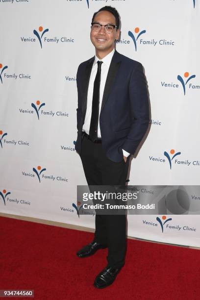 Brad Jenkins attends the Venice Family Clinic's 36th Annual Silver Circle Gala at The Beverly Hilton Hotel on March 19, 2018 in Beverly Hills,...