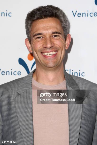 Mike Farah attends the Venice Family Clinic's 36th Annual Silver Circle Gala at The Beverly Hilton Hotel on March 19, 2018 in Beverly Hills,...