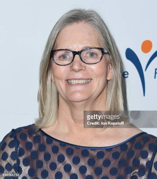 Elizabeth Benson Forer attends the Venice Family Clinic's 36th Annual Silver Circle Gala at The Beverly Hilton Hotel on March 19, 2018 in Beverly...
