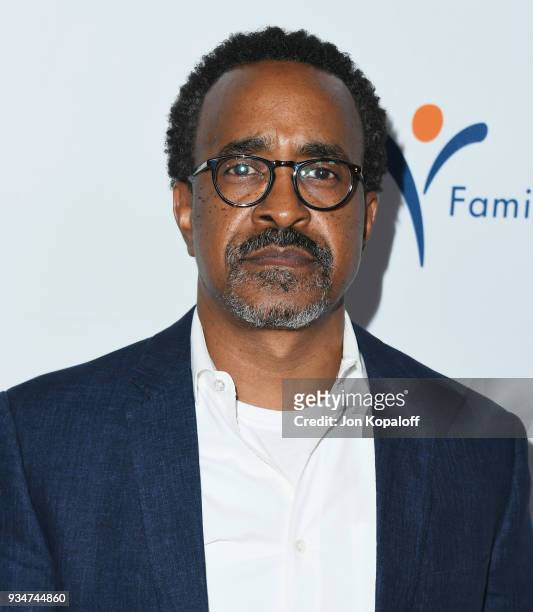 Tim Meadows attends the Venice Family Clinic's 36th Annual Silver Circle Gala at The Beverly Hilton Hotel on March 19, 2018 in Beverly Hills,...