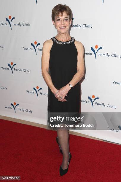 Joan E. Herman attends the Venice Family Clinic's 36th Annual Silver Circle Gala at The Beverly Hilton Hotel on March 19, 2018 in Beverly Hills,...