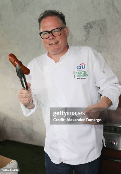 Chef John Mooney atttends the Citi Taste Of Tennis Miami 2018 at W Miami on March 19, 2018 in Miami, Florida.