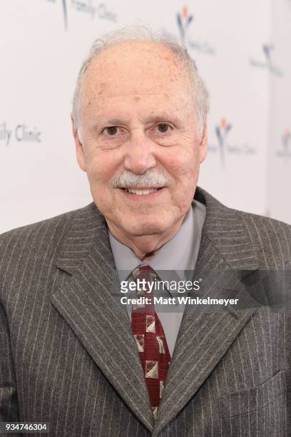 Venice Family Clinic Co-founder Mayer B. Davidson attends the Venice Family Clinic Silver Circle Gala at The Beverly Hilton Hotel on March 19, 2018...