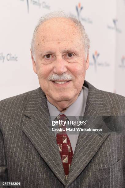 Venice Family Clinic Co-founder Mayer B. Davidson attends the Venice Family Clinic Silver Circle Gala at The Beverly Hilton Hotel on March 19, 2018...