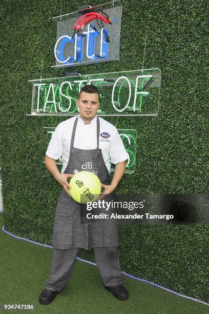 Chef David Cardona attends the Citi Taste Of Tennis Miami 2018 at W Miami on March 19, 2018 in Miami, Florida.