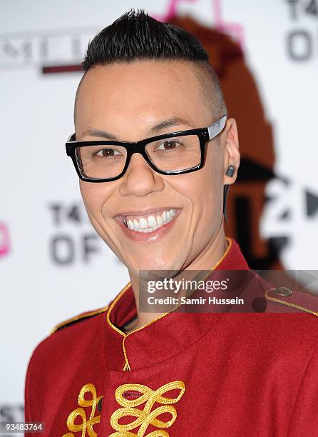 Gok Wan arrives for T4 Stars of 2009 at Earls Court Arena on November 29, 2009 in London, England.