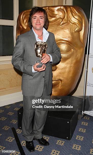 Richard Hammond wins Best Presenter at the EA British Academy Children's Awards 2009 at London Hilton on November 29, 2009 in London, England.