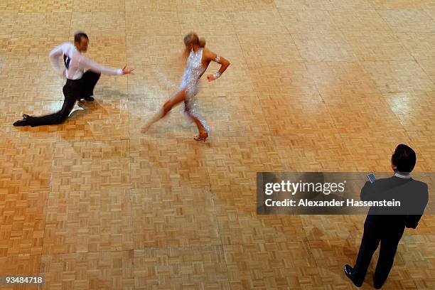 Judge is seen during the World Latin Dance Masters 2009 at the Innsbruck Congress hall on November 28, 2009 in Innsbruck, Austria.