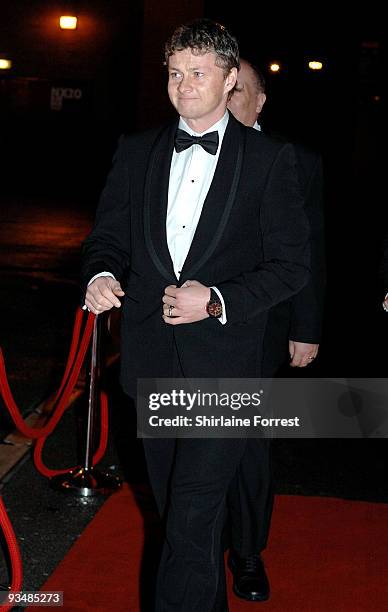 Ole Gunnar Solskjær attends the Manchester United annual gala dinner - United For UNICEF at Old Trafford on November 29, 2009 in Manchester, England.