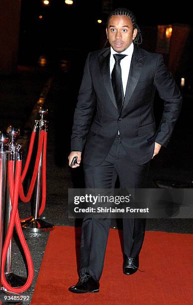 Anderson attends the Manchester United annual gala dinner - United For UNICEF at Old Trafford on November 29, 2009 in Manchester, England.