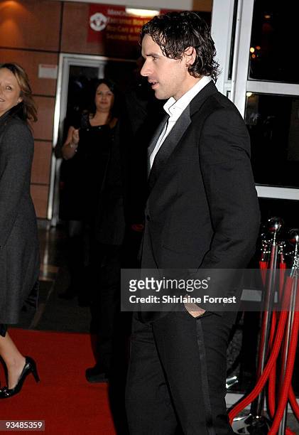 Owen Hargreaves attends the Manchester United annual gala dinner - United For UNICEF at Old Trafford on November 29, 2009 in Manchester, England.
