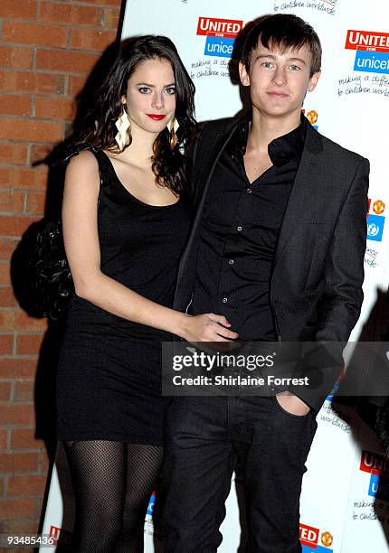 Actor Elliott Tittensor attends the Manchester United annual gala dinner - United For UNICEF at Old Trafford on November 29, 2009 in Manchester,...