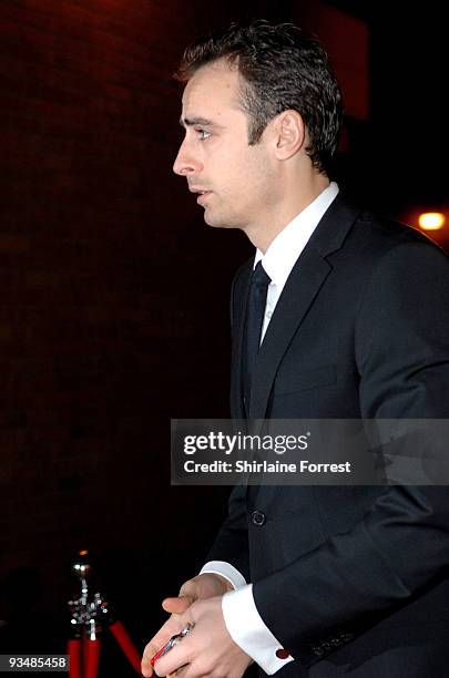 Dimitar Berbatov attends the Manchester United annual gala dinner - United For UNICEF at Old Trafford on November 29, 2009 in Manchester, England.